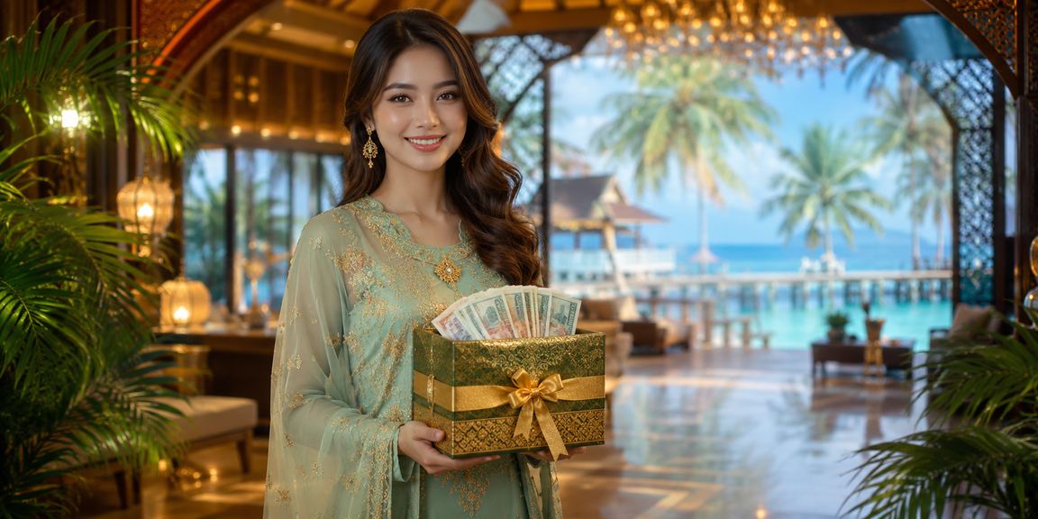 Suasana hiburan kriket Hari Raya di Terengganu pada platform oren88